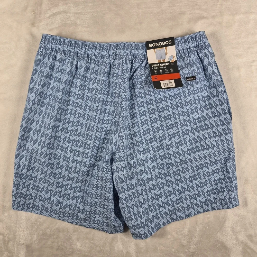 Bonobos Swim Trunks Men's Medium Blue 7